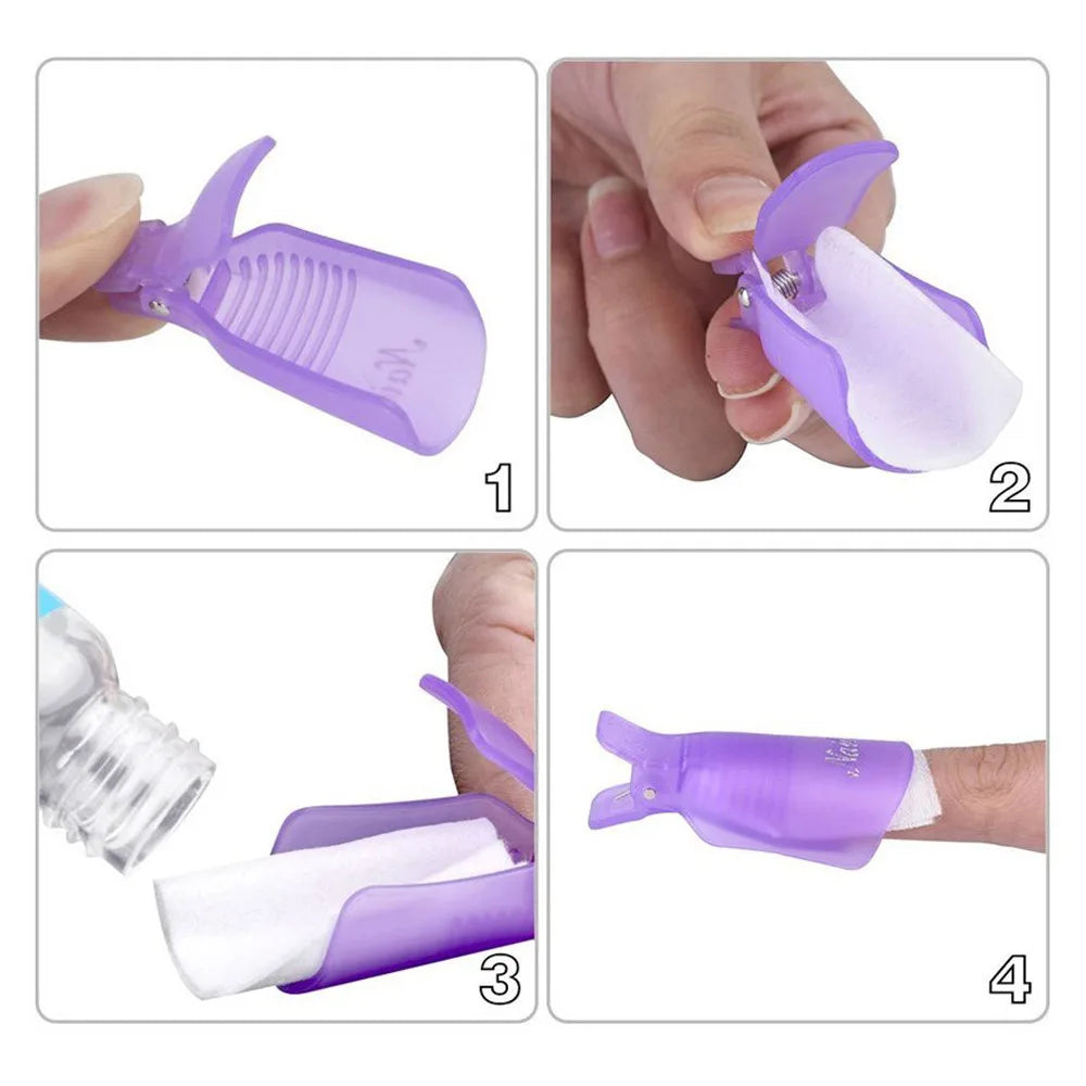 Nail Polish Remover Napkins Nail Wipes Pads Bath Manicure Pedicure UV Gel Lint-Free Wipes 100% Cotton Napkins For Nails Art Tool