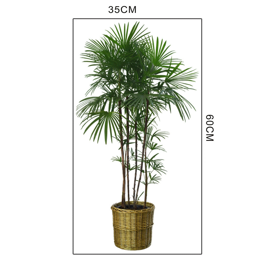 Vertical Self-Adhesive Entrance Painting Bonsai Artificial Green Plant