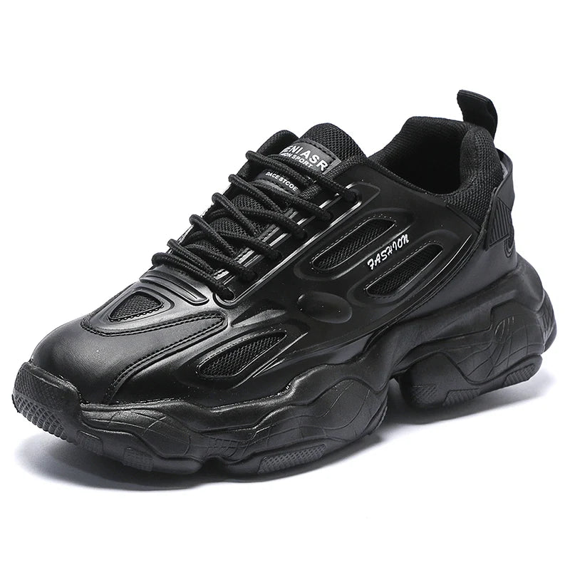 Chunky Sneakers Fashion Men Shoes Brand White Male Casual Shoes Autumn Platform Vulcanized Shoes Zapato Para Hombre