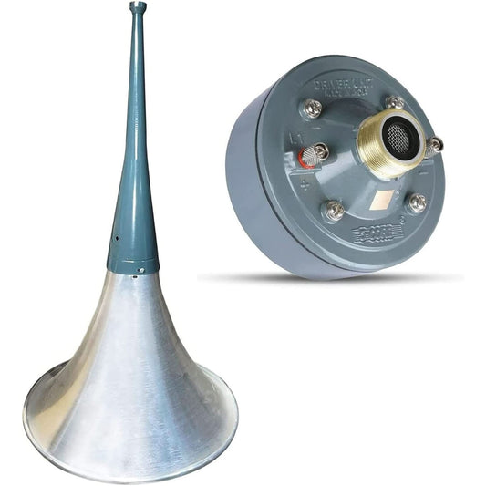 5 Core PA Horn Speaker 600W PMPO Compression Driver in 22 Inch Trumpet Throat Loud Audio System-0