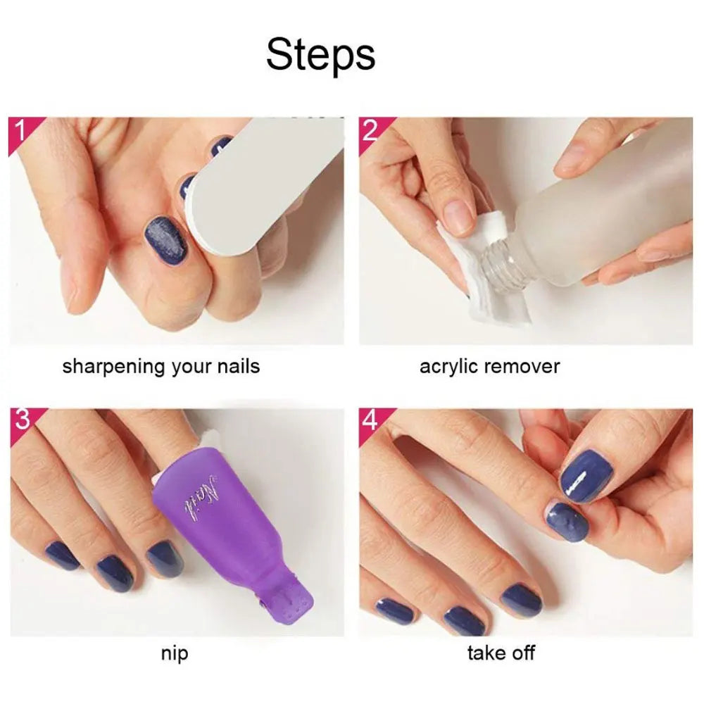 Nail Polish Remover Napkins Nail Wipes Pads Bath Manicure Pedicure UV Gel Lint-Free Wipes 100% Cotton Napkins For Nails Art Tool