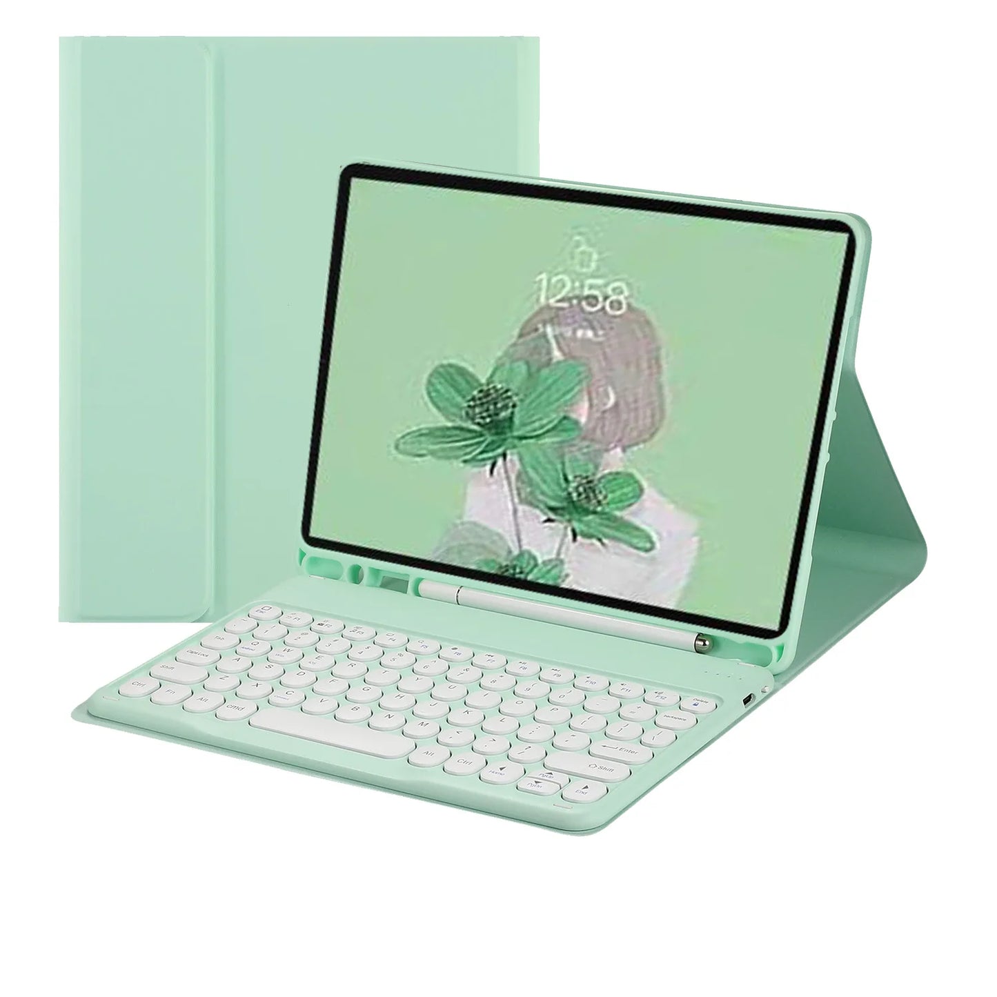 Wireless Touchpad Keyboard for iPad Air 5 4 10.9 7th 8th 9th 10.2 3 10.5 Stand Cover Case iPad Pro 11 Mini 6-Tablet Covers Cases