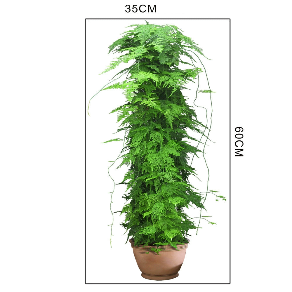 Vertical Self-Adhesive Entrance Painting Bonsai Artificial Green Plant