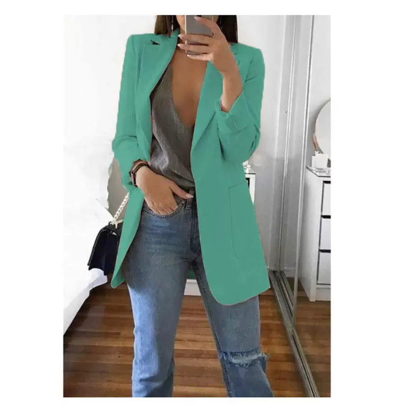New Ladies Blazers Fashion Jacket Suit Office Blazers Outwear Female