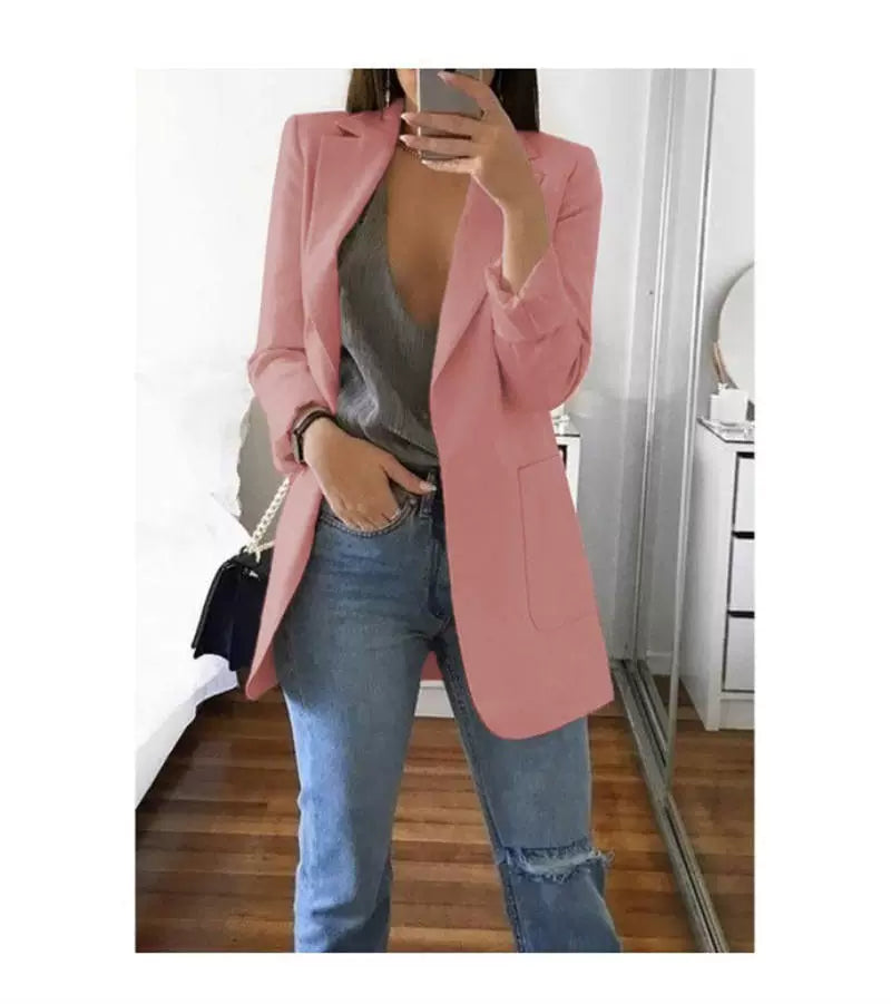 New Ladies Blazers Fashion Jacket Suit Office Blazers Outwear Female
