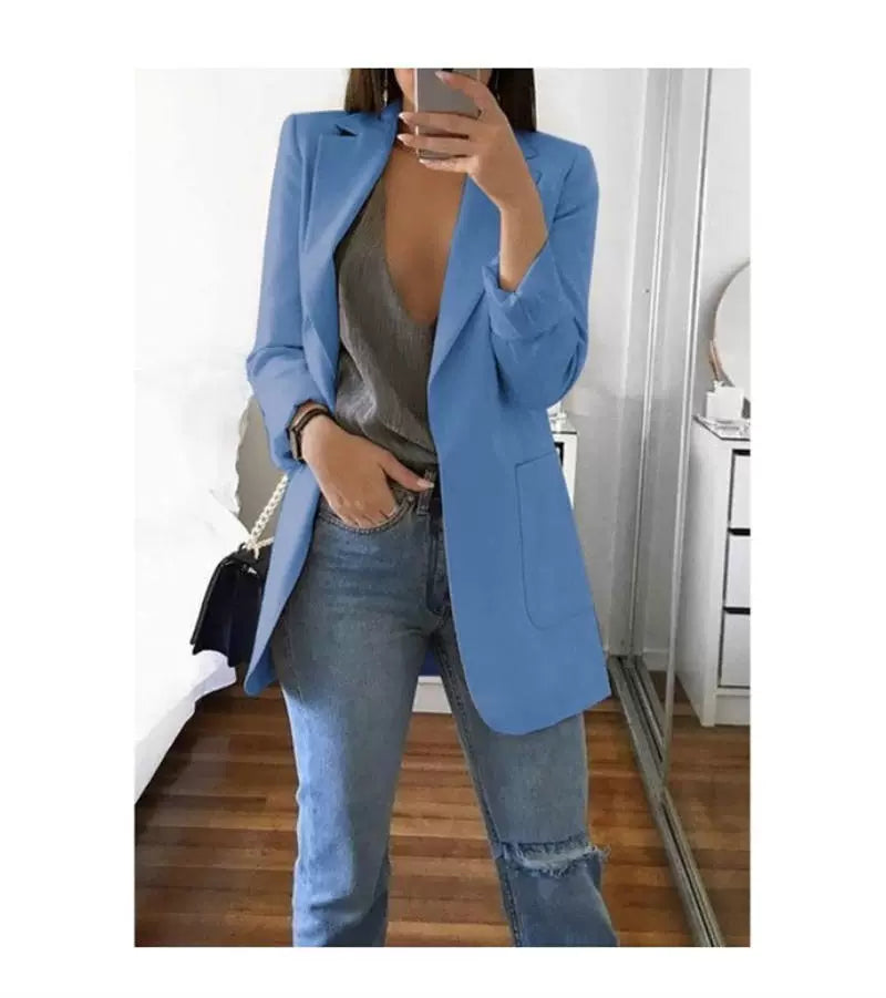 New Ladies Blazers Fashion Jacket Suit Office Blazers Outwear Female