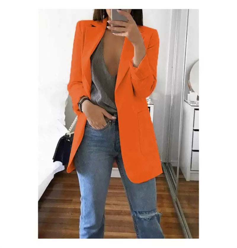 New Ladies Blazers Fashion Jacket Suit Office Blazers Outwear Female