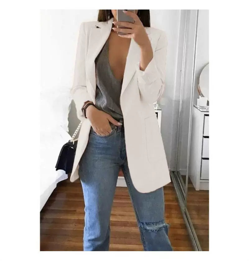 New Ladies Blazers Fashion Jacket Suit Office Blazers Outwear Female