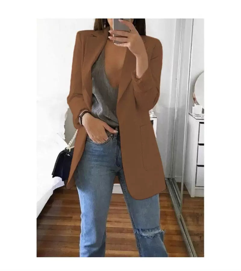 New Ladies Blazers Fashion Jacket Suit Office Blazers Outwear Female