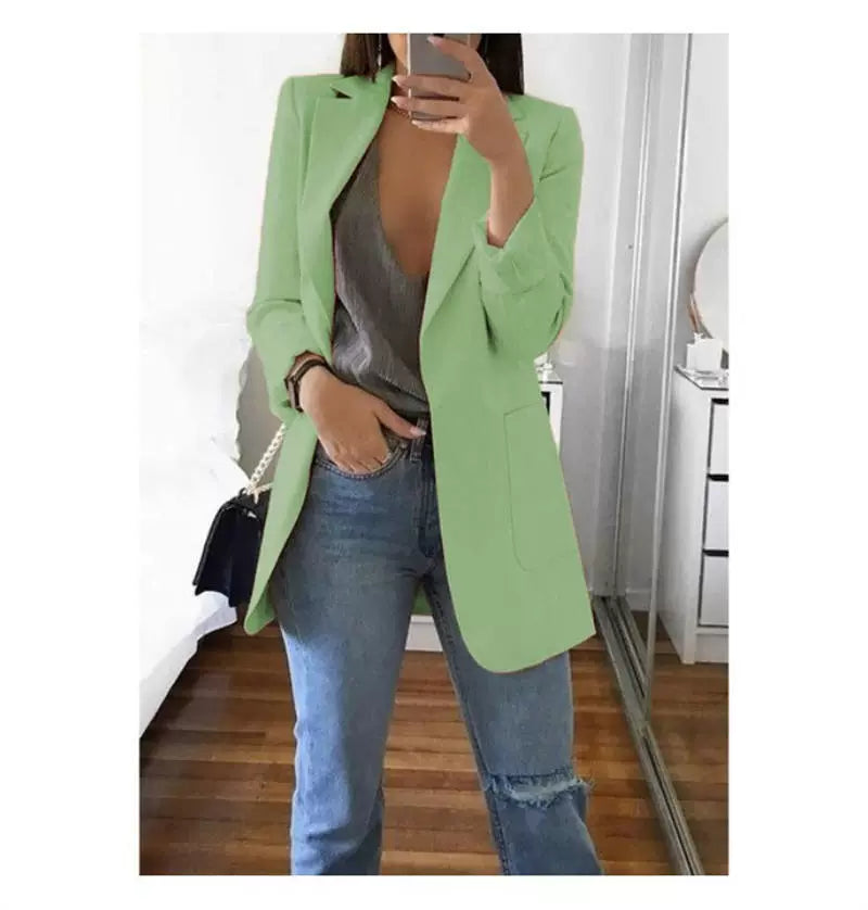 New Ladies Blazers Fashion Jacket Suit Office Blazers Outwear Female