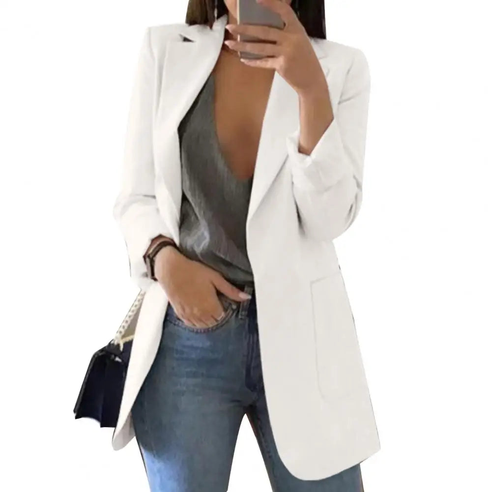 European And American Women Fashion Casual Suit Slim Fit Cardigan Oversized Women s Suit Coat 2023 Ladies Jacket Blazer