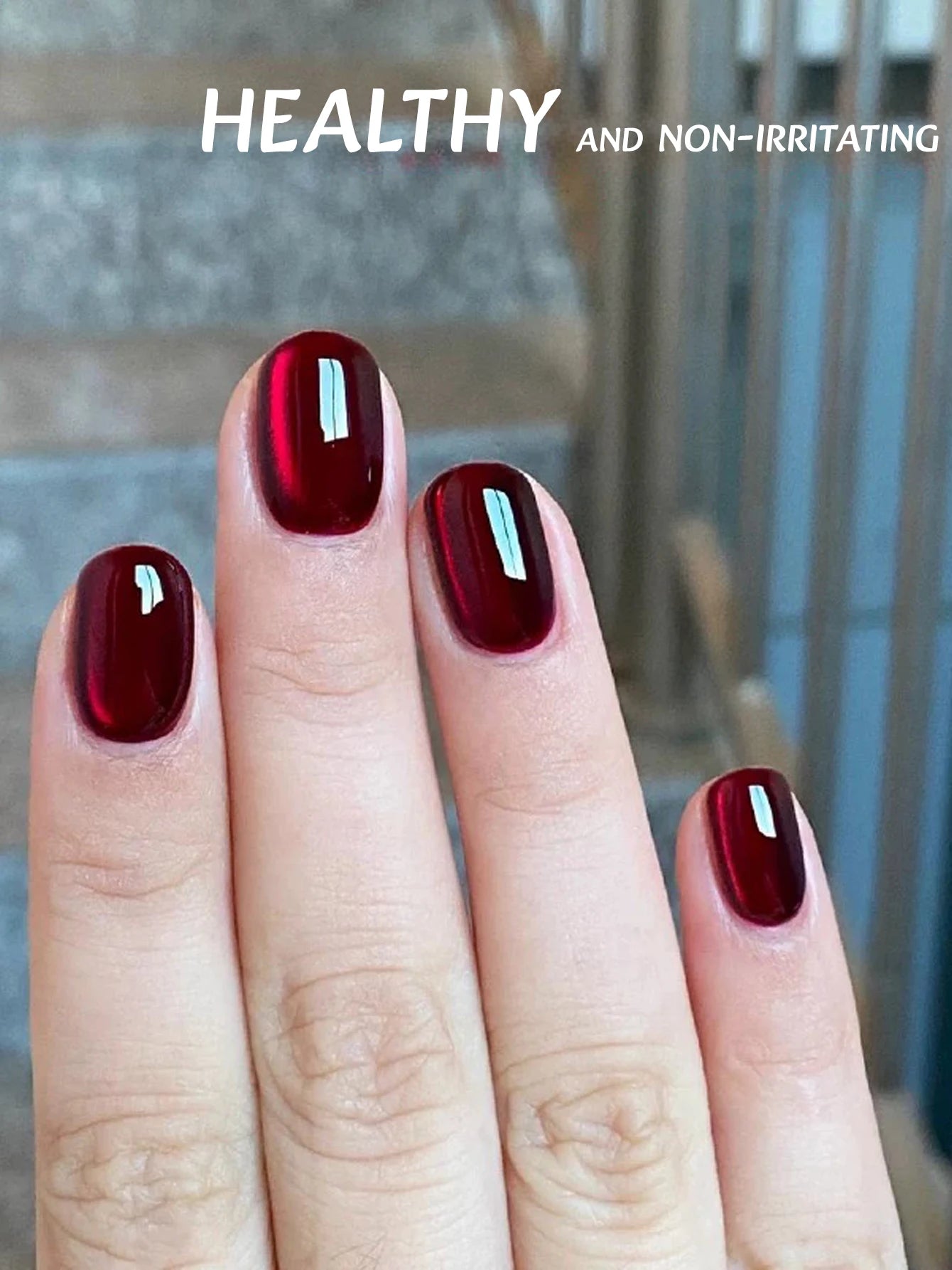 MIANEL 12ML 1-21PCS Red Ocean Cat Eye Gel Nail Polish 2025 Flash Glass Beads Cat Magnetic Gel Red Nails Blue Nails Summer Nails