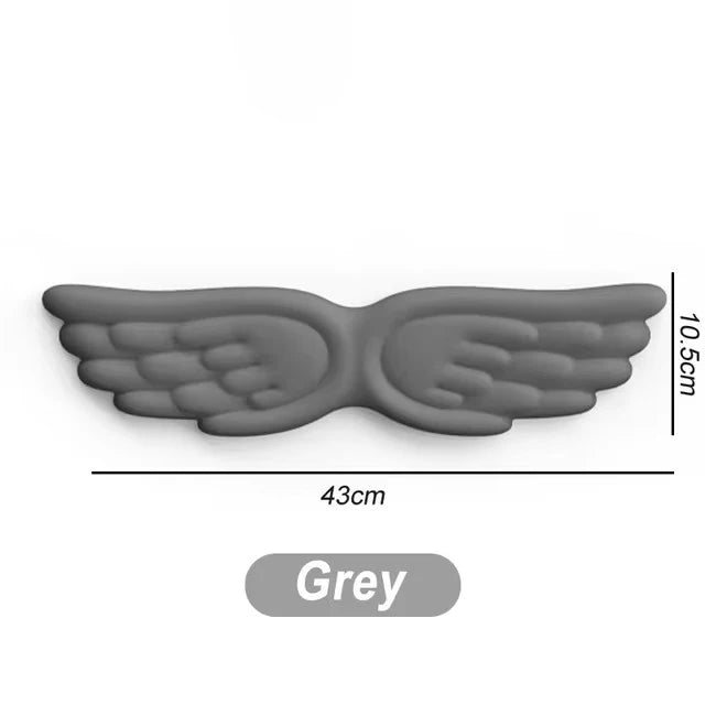 Mousepad Ergonomic Angel Keyboard Mouse Wrist Rest Office Typing Protection Relax Wrist Memory Foam Mouse Pad Computer Laptop PC