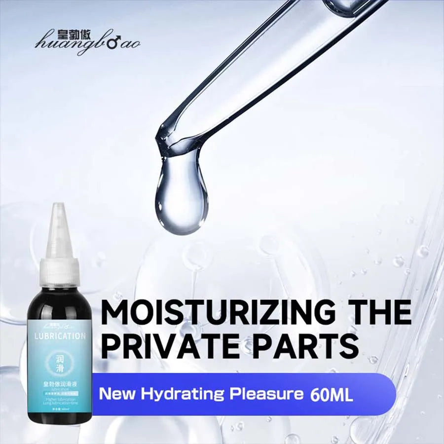 Water Based Lube,Liquid Personal Lubricant for Long-Lasting Pleasure for Men, Women and Couples, Safe for Toys, Travel-Friendly
