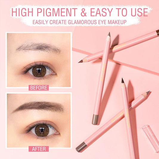 Not Easy To Smudge Anti-smudge Eyebrow Pencil Smooth Natural Eyebrow Pencil Does Not Take Off Makeup Waterproof Eyebrow Pencil