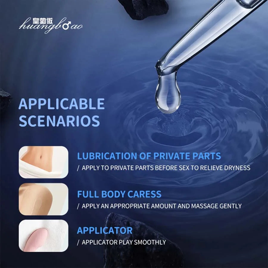 Water Based Lube,Liquid Personal Lubricant for Long-Lasting Pleasure for Men, Women and Couples, Safe for Toys, Travel-Friendly