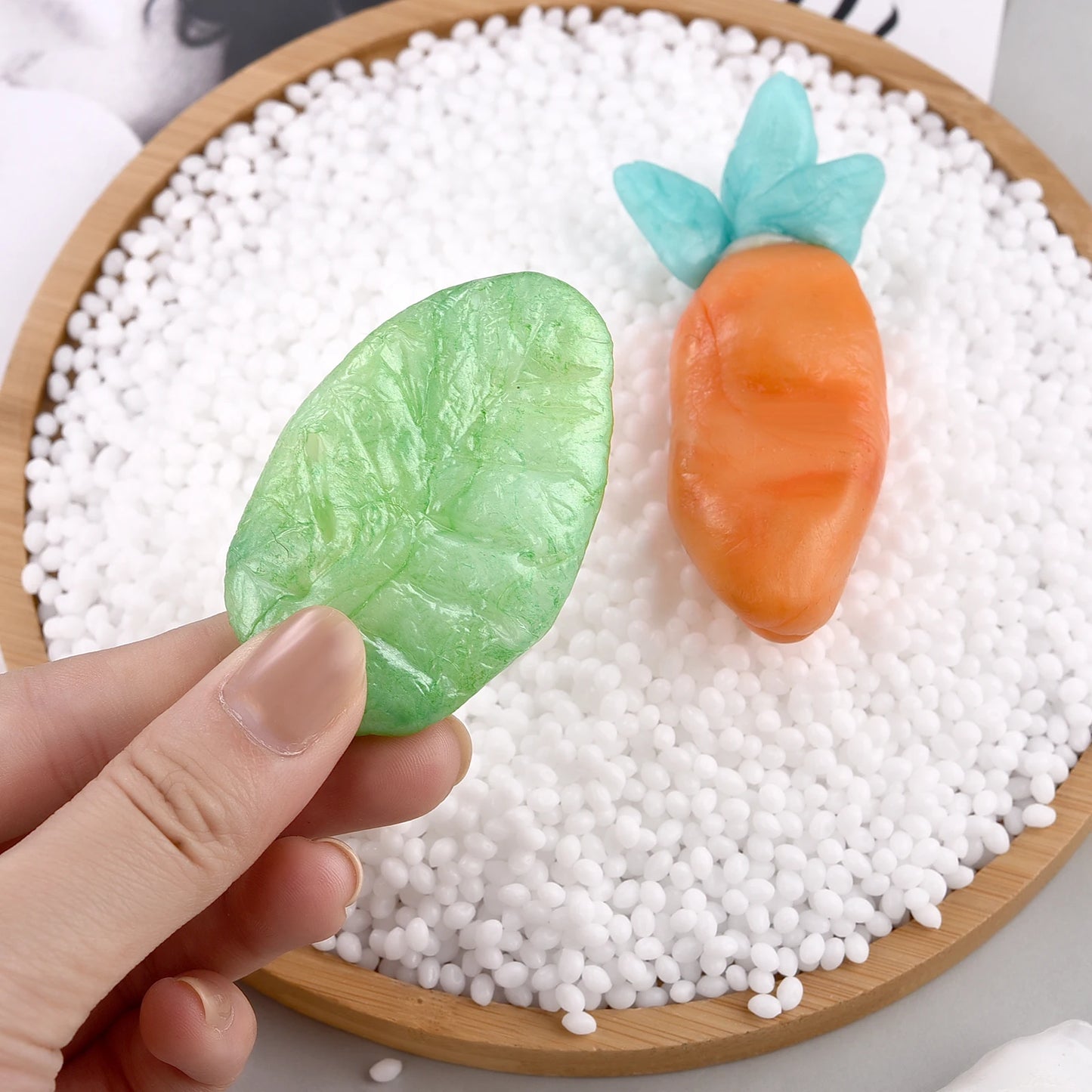 20-500g Polymorph Resin Clay Thermoplastic Crystal Clay Friendly Plastic Aka Polycaprolactone DIY Ceramics Resin Mold Material