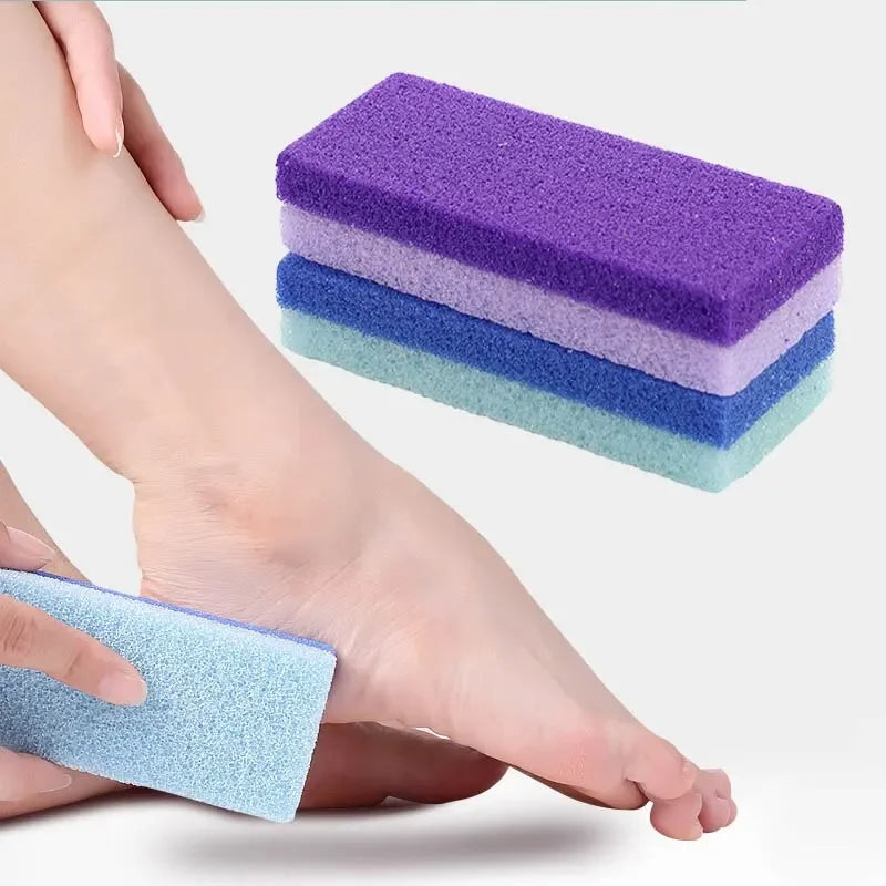 1pcs Foot Float Foot Exfoliating Sponge Stone Exfoliating Hard Skin Removal Pedicure Scrubber Professional Foot Care Tools