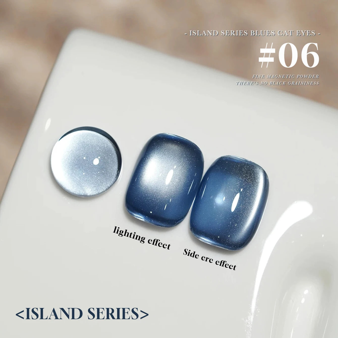MIANEL 12ML 1-12pcs Blue Nails Glass Bead Cat Eye Gel Nail Polish Whitening Popular Summer Nails Crystal Nail Polish Green Nails